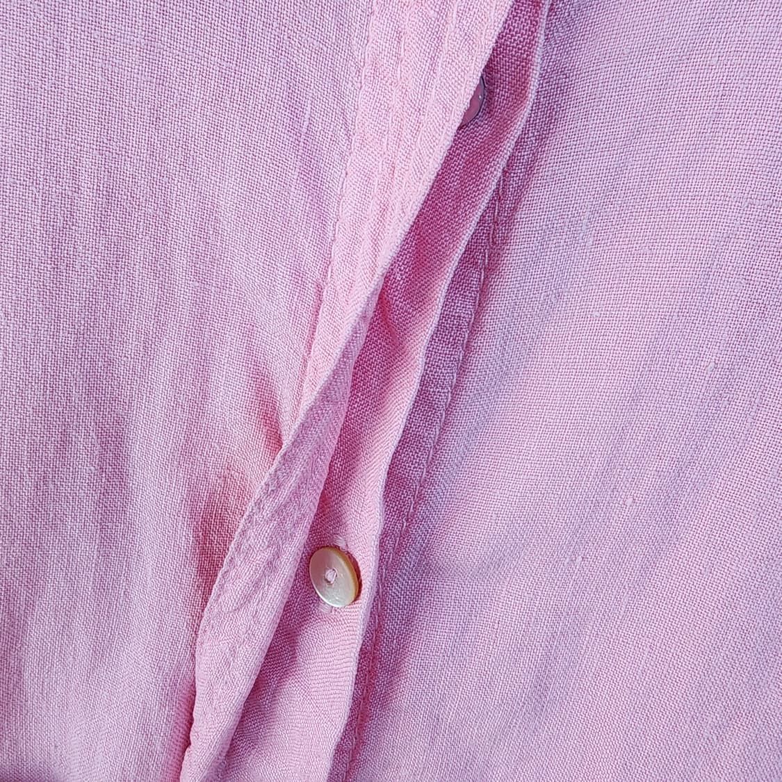 마시모두띠 핑크 린넨 셔츠 상품이미지3