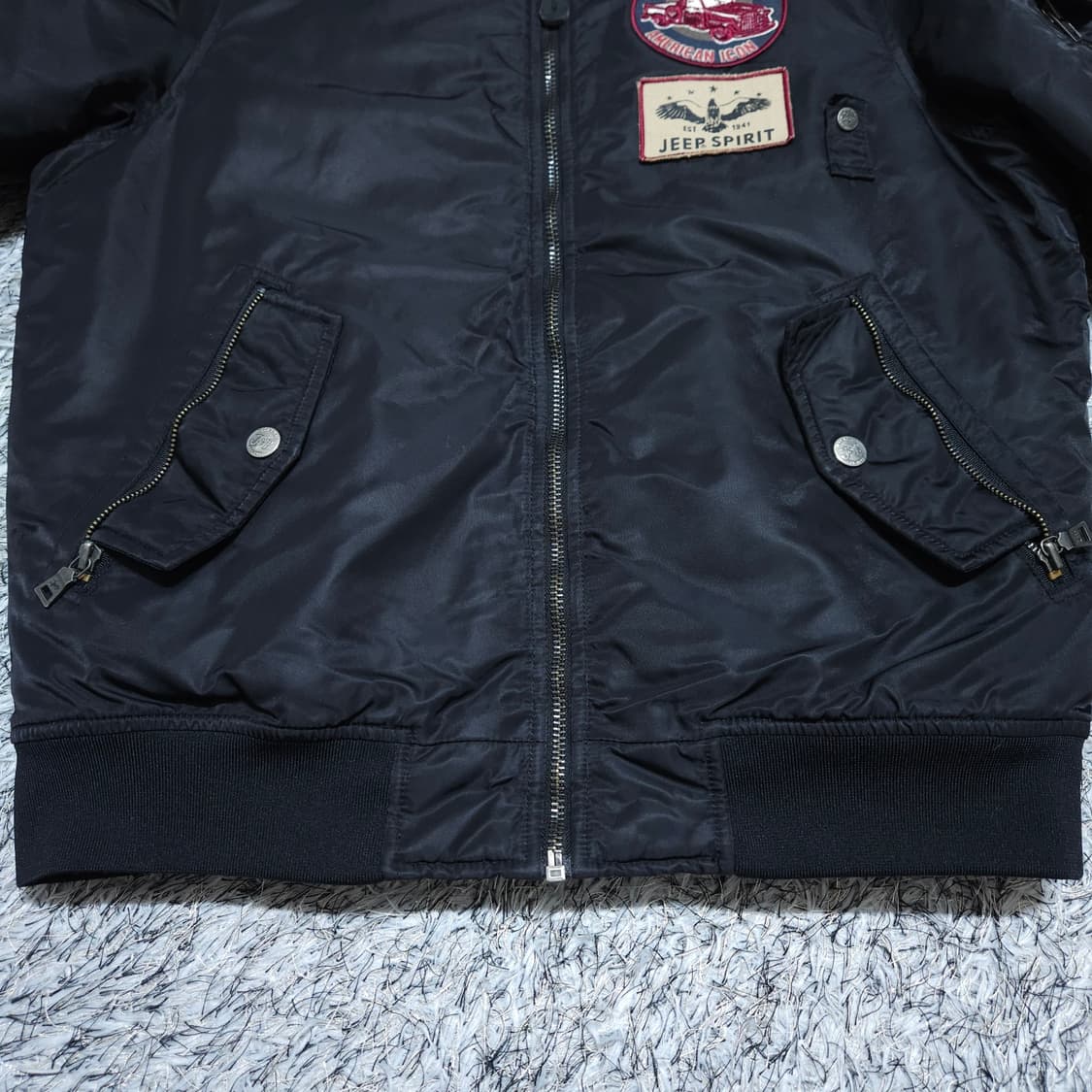 Jeep) M 남자 MA-1 항공점퍼+양털조끼 / 왕눈이샵 상품이미지5