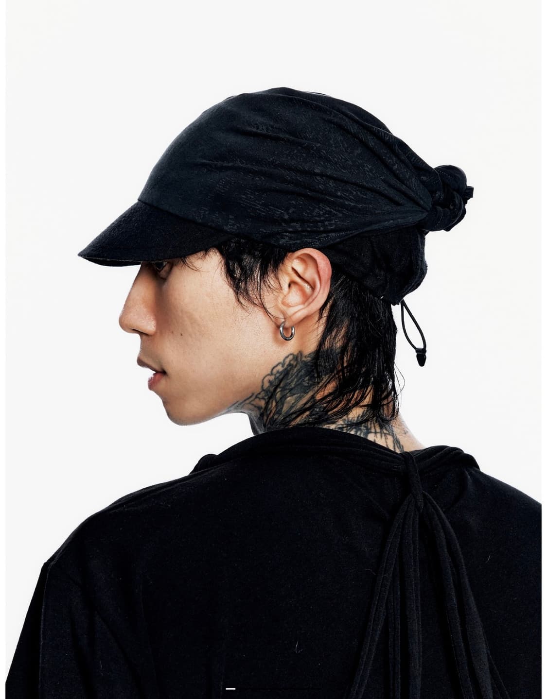 혜인서 레이어드 스카프 캡 새상품 상품이미지1