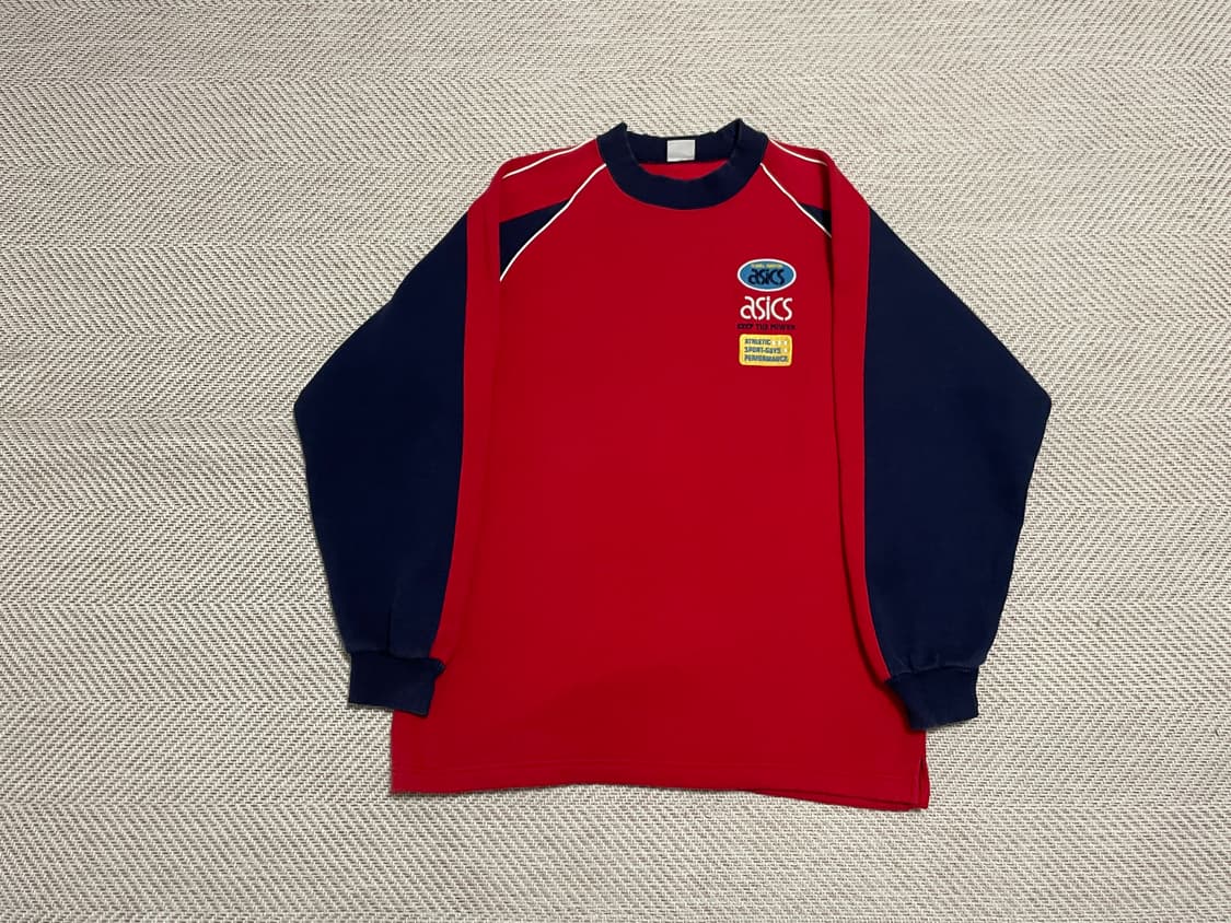8~90s asics 아식스 스웻셔츠 J03270 상품이미지1