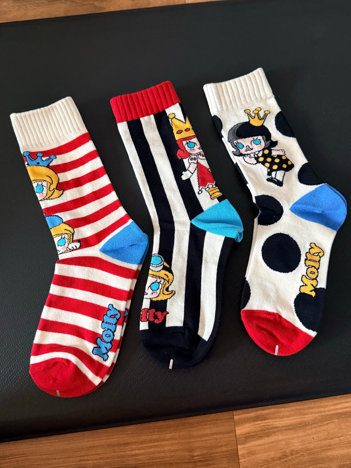 몰리 패션양말 3종세트 상품이미지1