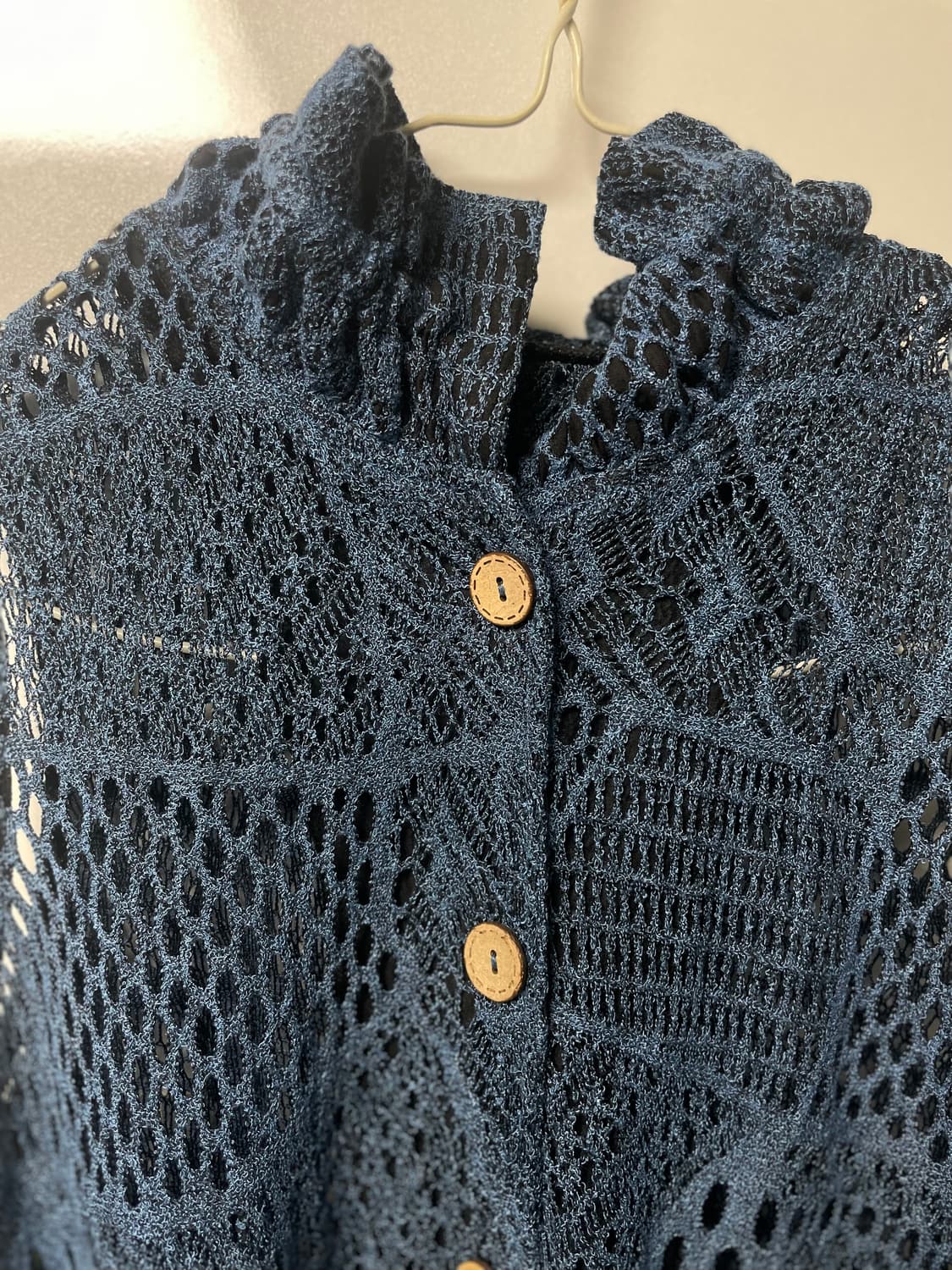 코렐라인풍🪡빈티지 레이어드 니트자켓 모리걸 상품이미지3