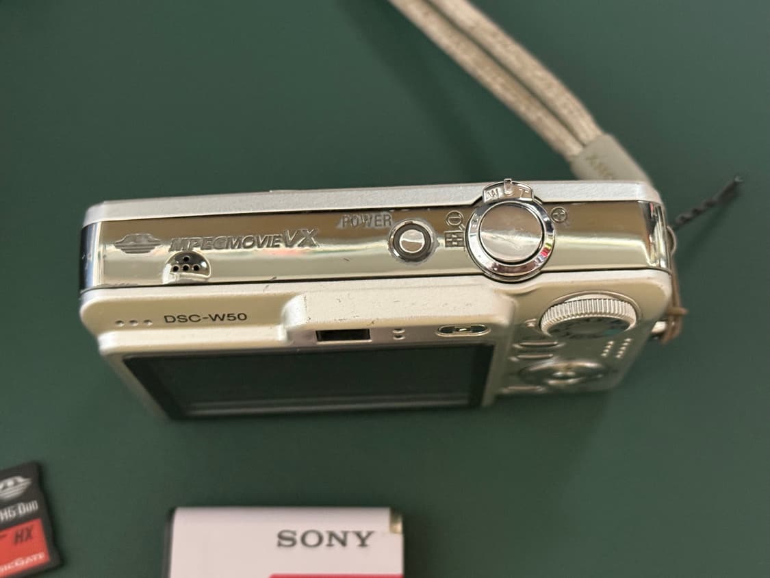 소니 DSC-W50 빈티지 디카 상품이미지3