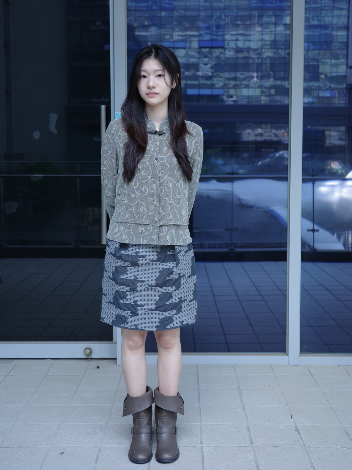 빈티지 그레이 자켓 상품이미지8
