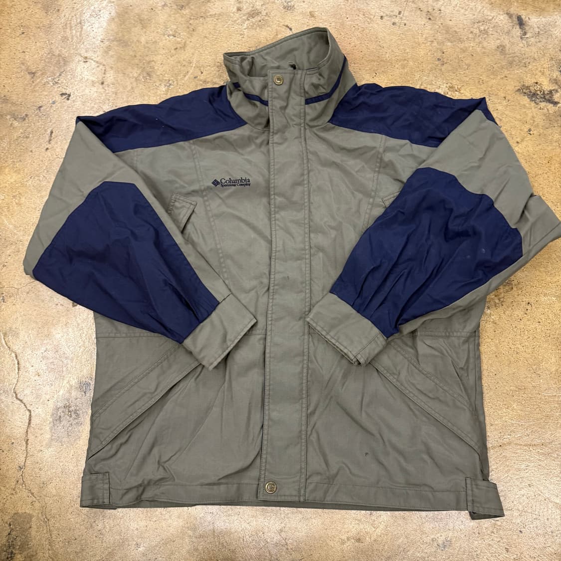 [정품/M] 컬럼비아 투톤 바람막이 b8 상품이미지2