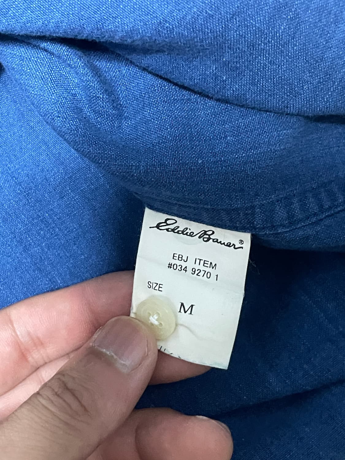 Eddie Bauer 웨스턴 데님 셔츠 J02507 상품이미지5
