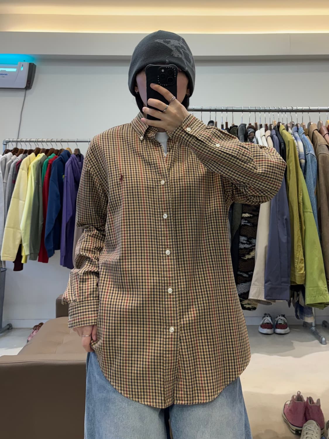 폴로 랄프로렌 체크셔츠 상품이미지6