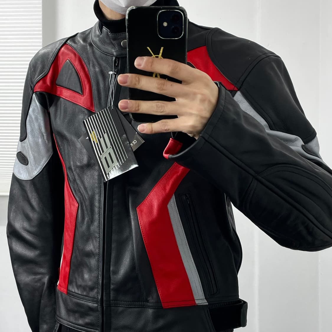 (새상품) 2XL BF 소가죽 레이싱 자켓 상품이미지2