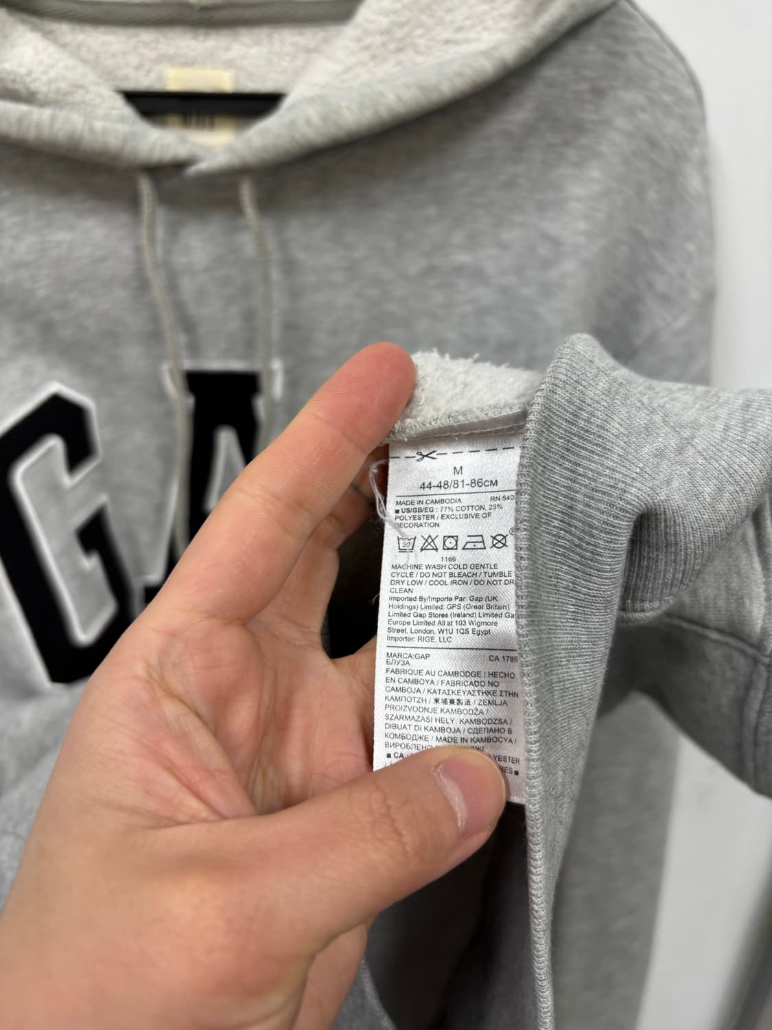 GAP 갭 후드티 상품이미지5