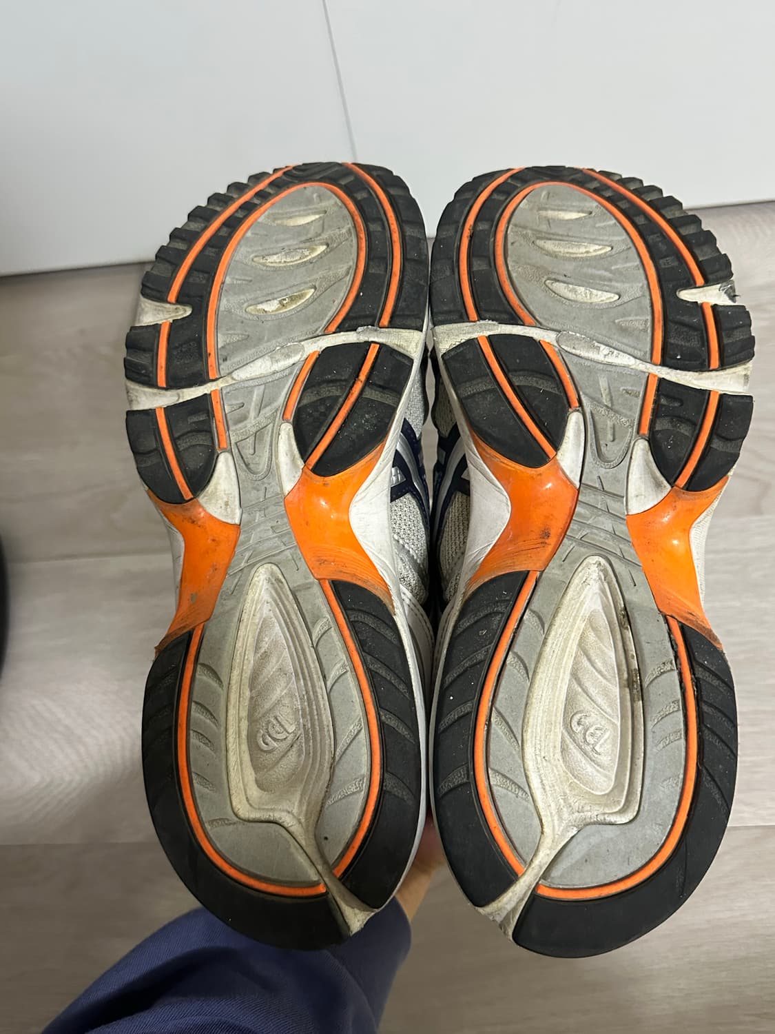 아식스 Asics 젤 1090 화이트 미드나잇 270 상품이미지9