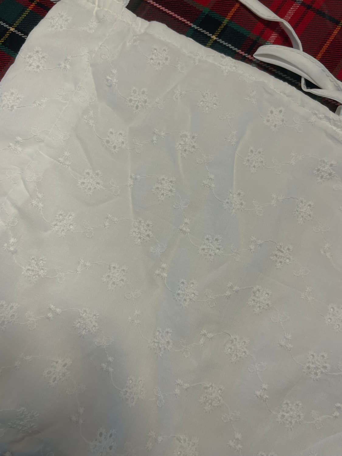 화이트 레이스 가방 상품이미지2