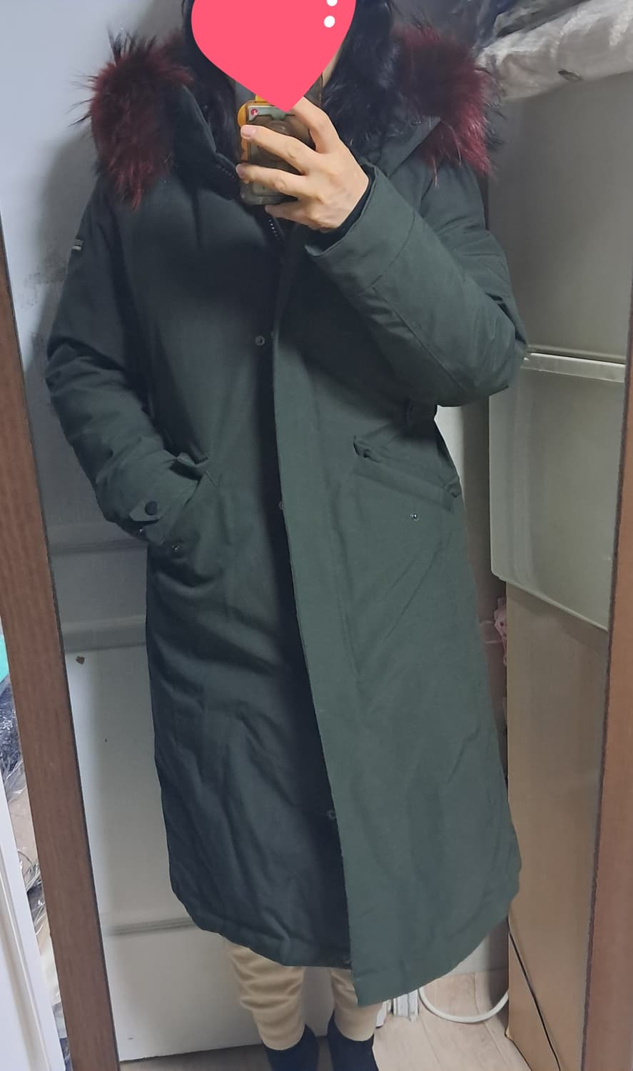 스케쳐스 모피퍼 롱패딩 헤비패딩 XL(약66~77)19년제품, 거의새제품 상품이미지9