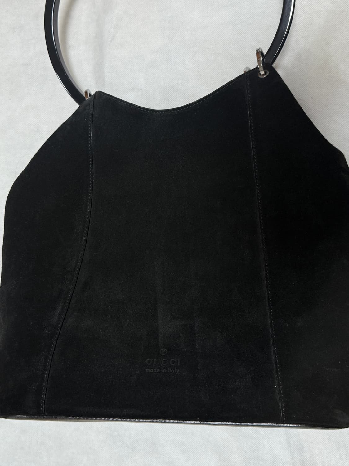 구찌 vintage bag/GUCCI SUEDE BUCKET BAG 상품이미지6