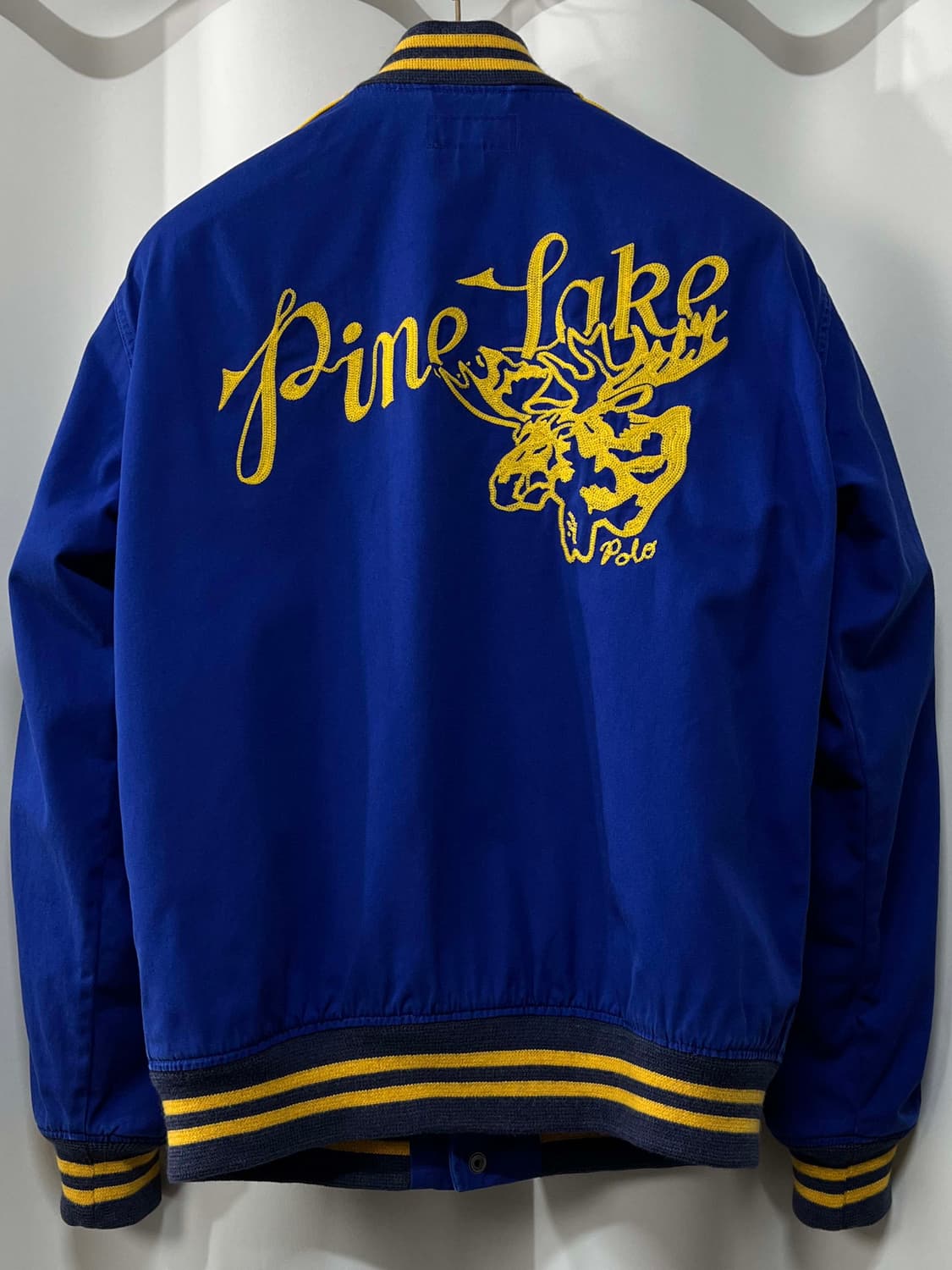 폴로 랄프로렌 파인 레이크 무스 레터맨 바시티 자켓 상품이미지2