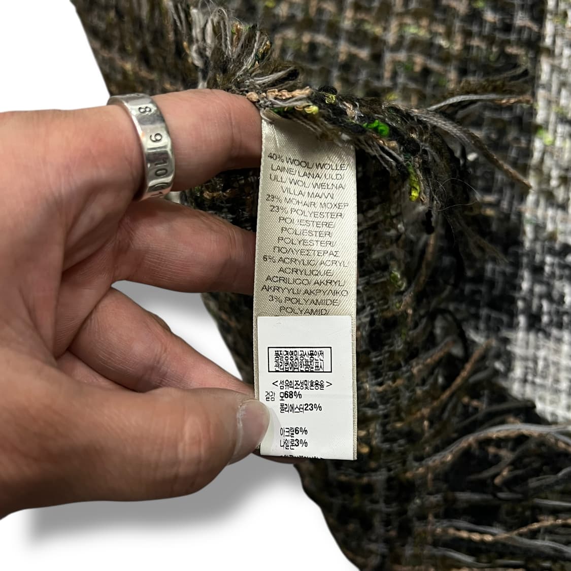  버버리 트위드 머플러 y13858 상품이미지6