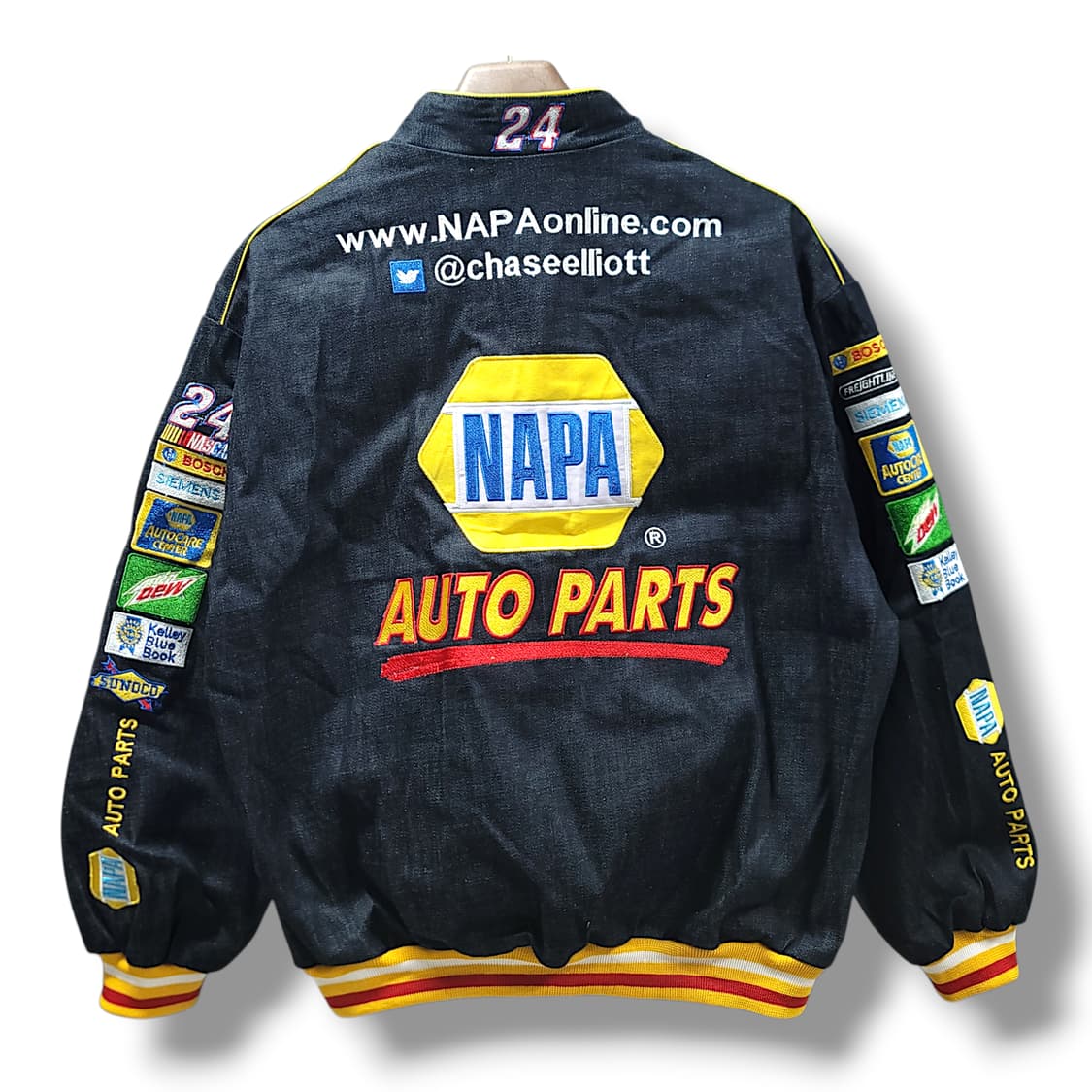 [L] 나파 와펜 레이싱 빈티지 자켓 상품이미지2