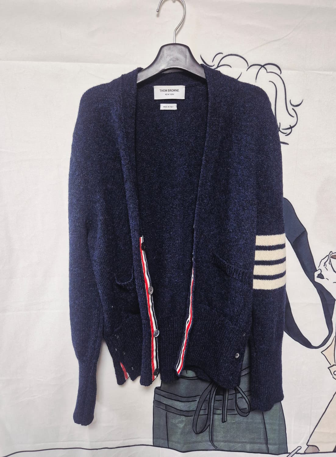 톰브라운 셰틀랜드 가디건 사이즈 3 상품이미지3