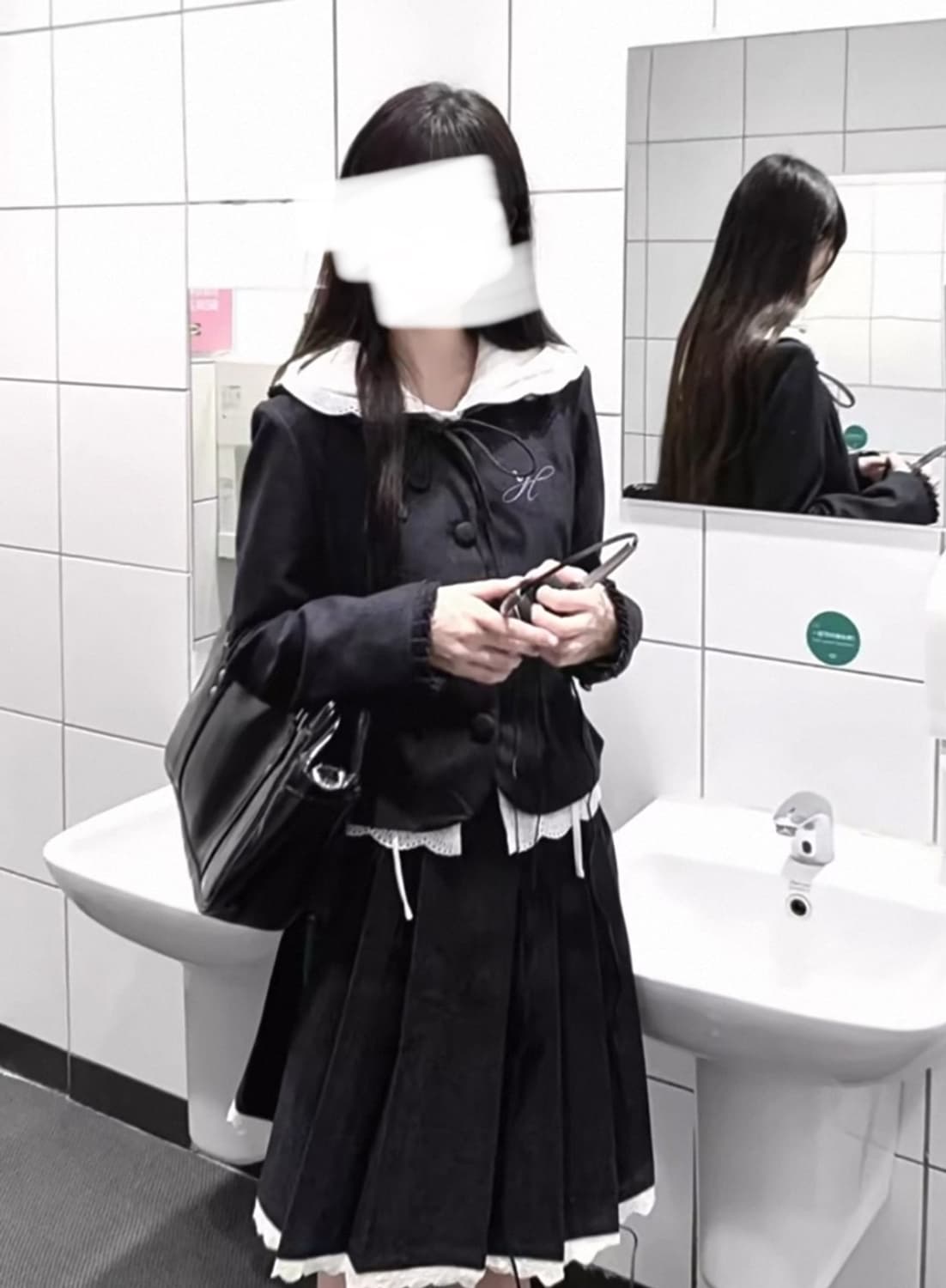 러블리 모리걸st 정장 투피스 세트 상품이미지1