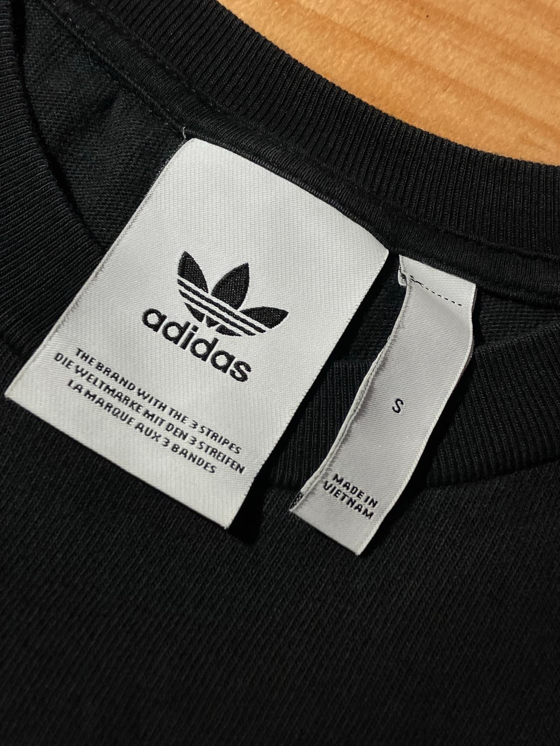 아디다스 티셔츠 블랙 S #csz2102 상품이미지5