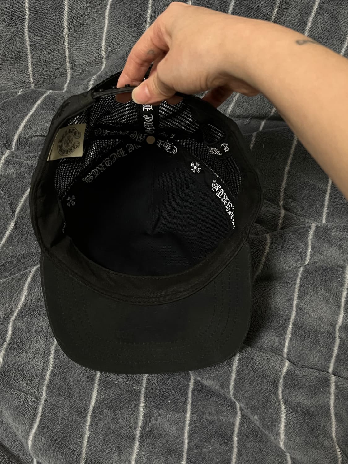 [레어] 크롬하츠 한정판 로고 매쉬 트러커 캡 모자 상품이미지6