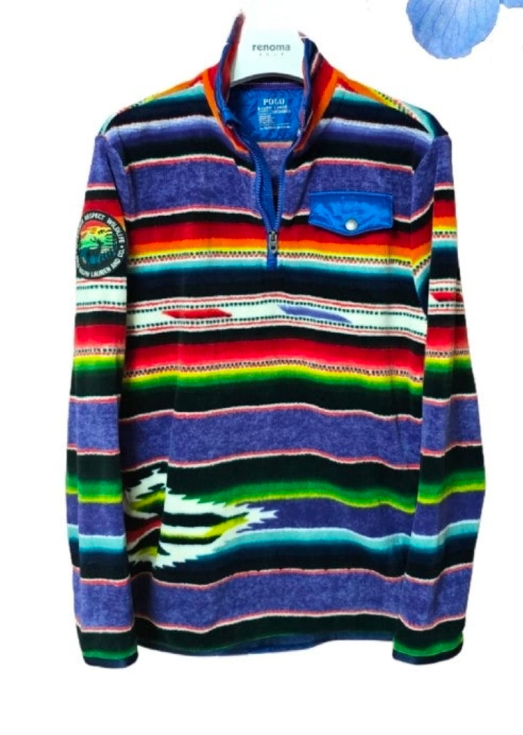 정품   랄프로렌   폴로  레인보우  폴라텍니트티 상품이미지1