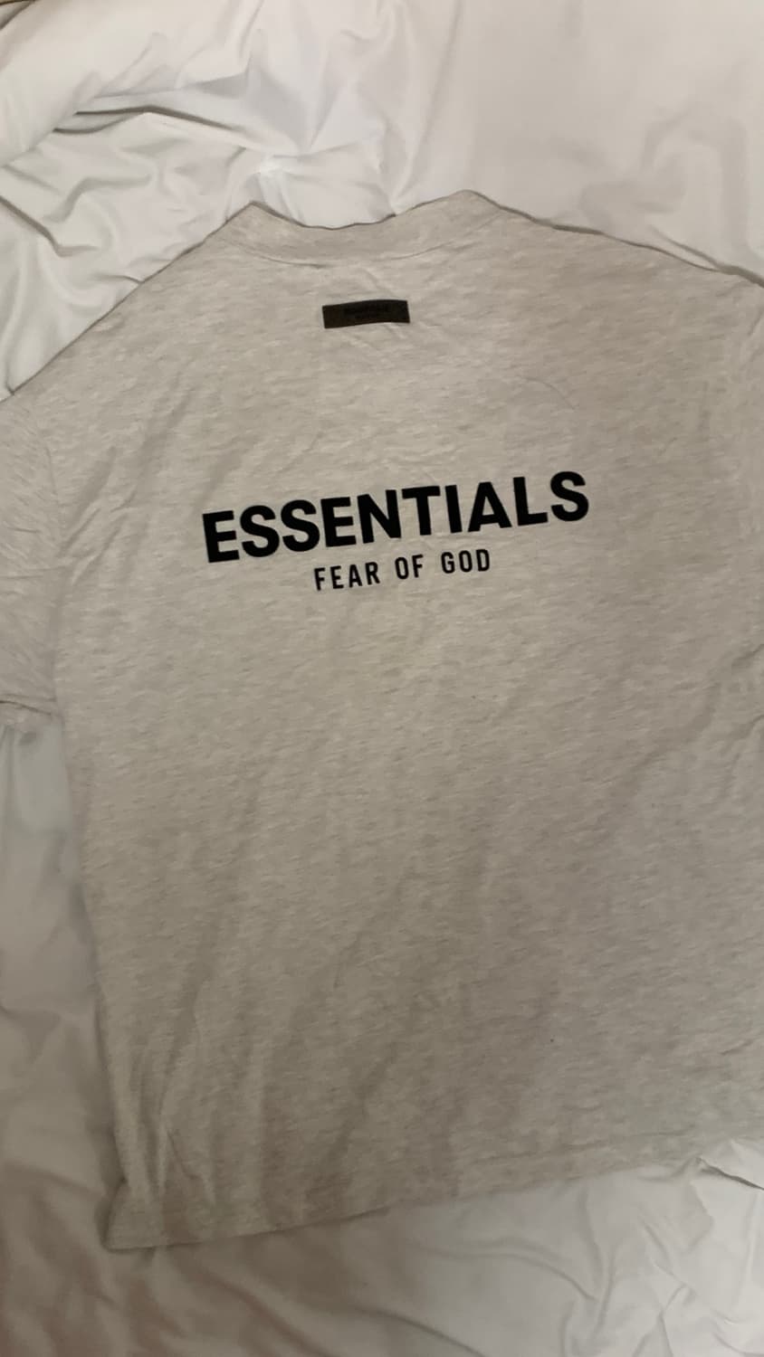 에센셜 더 코어 컬렉션 티셔츠 라이트 오트밀 상품이미지4