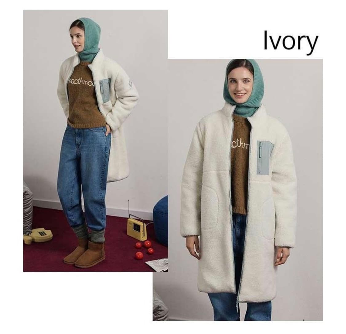 (새상품) TATE 리버서블 후리스 패딩 상품이미지9