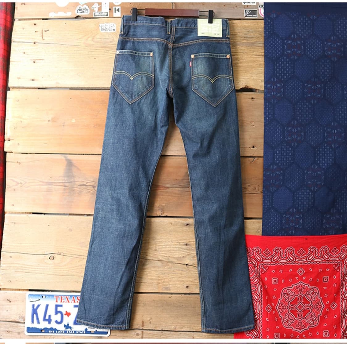 
LEVIS 리바이스 505 워싱 가공 데님  굿 컨디션  상품이미지4