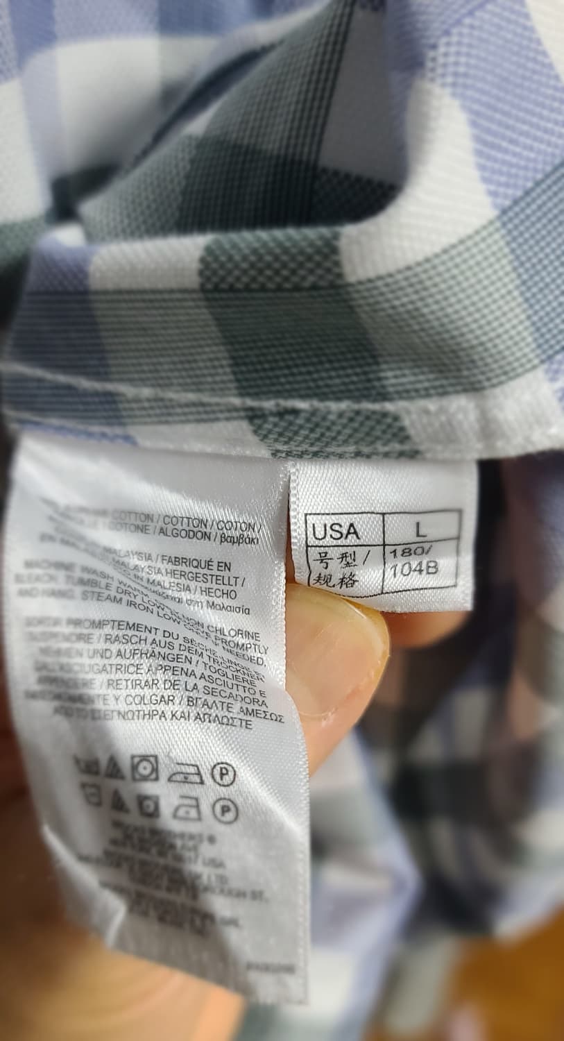 브룩스브라더스 긴팔 체크 셔츠  상품이미지4