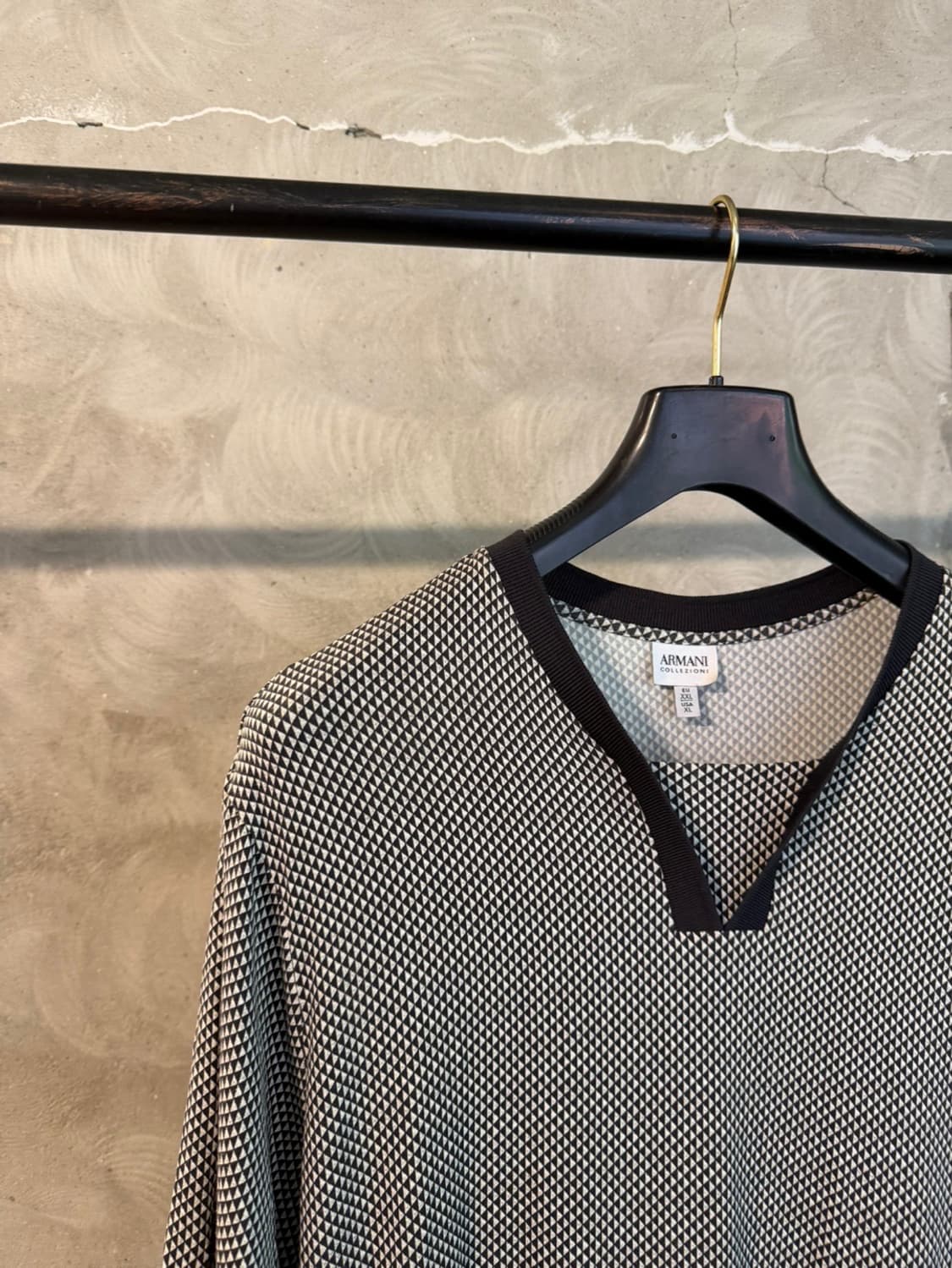 아르마니 꼴레지오니 저지 패브릭 티셔츠 105 상품이미지2