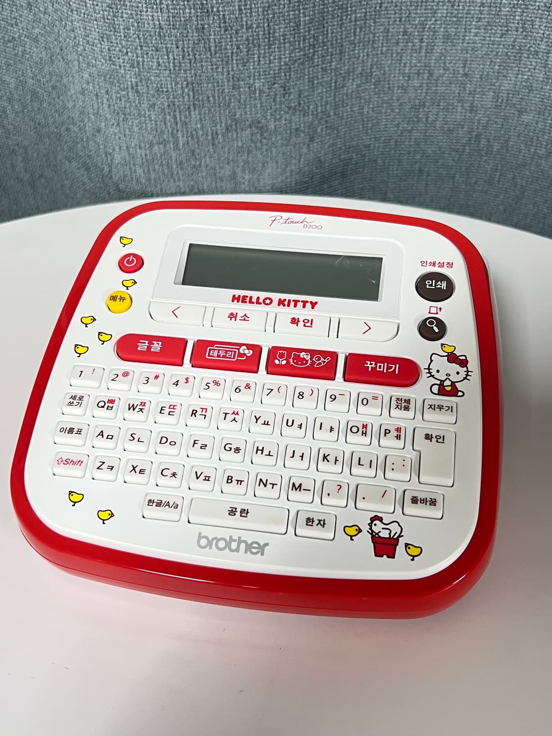 브라더 헬로키티 라벨기 P-touch D200KT 상품이미지2