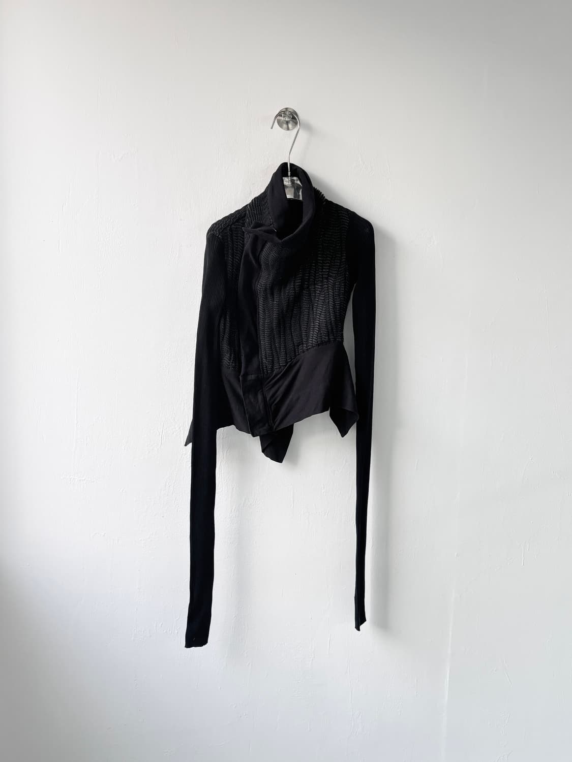 릭오웬스 다이애거널 라인 메쉬 자켓 상품이미지1