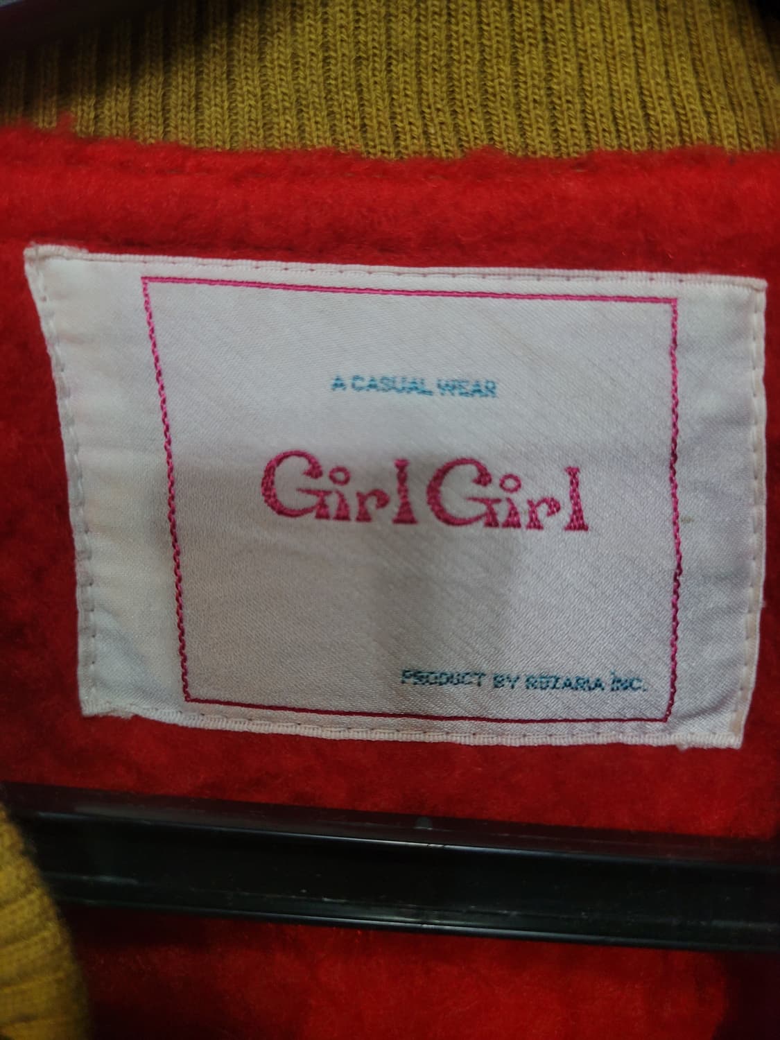 Girl Girls FC Japanese 빈티지 바시티 자켓  상품이미지5