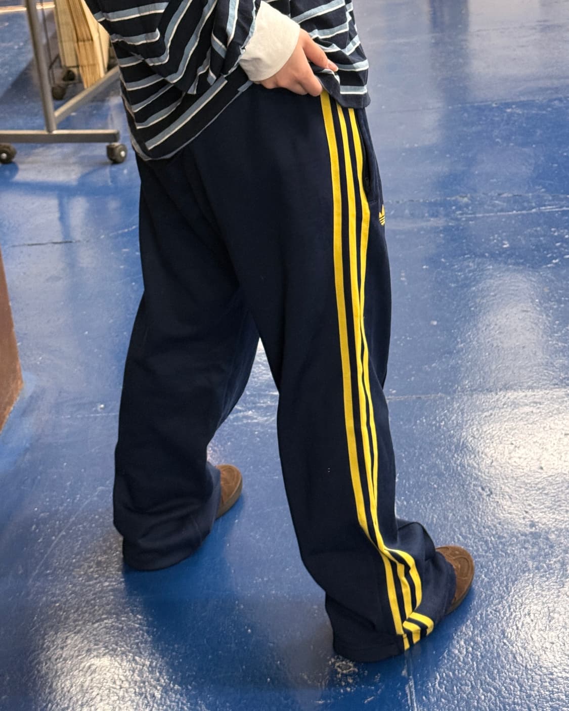 Adidas 아디다스 옐로우 베켄바우어 트랙팬츠 상품이미지2