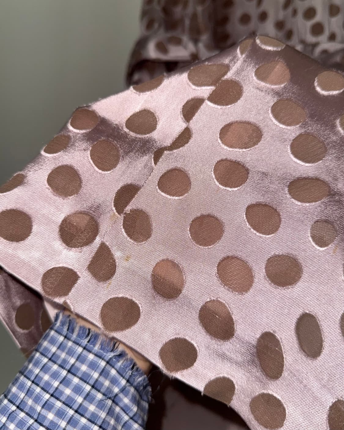빈티지 도트 원피스 상품이미지4