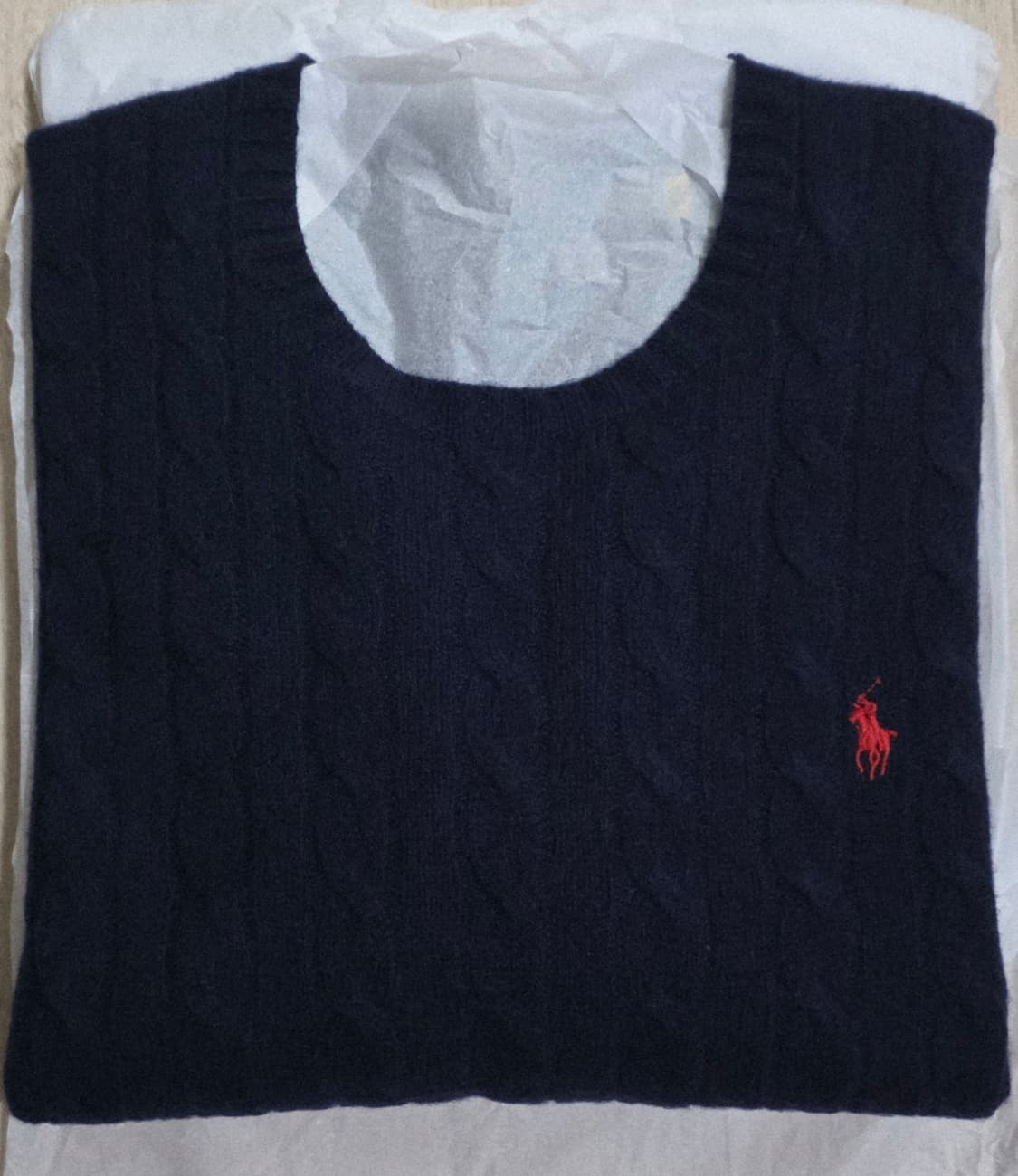 {백화점판} 폴로 랄프로렌 울 캐시미어 니트 [XL] 상품이미지3