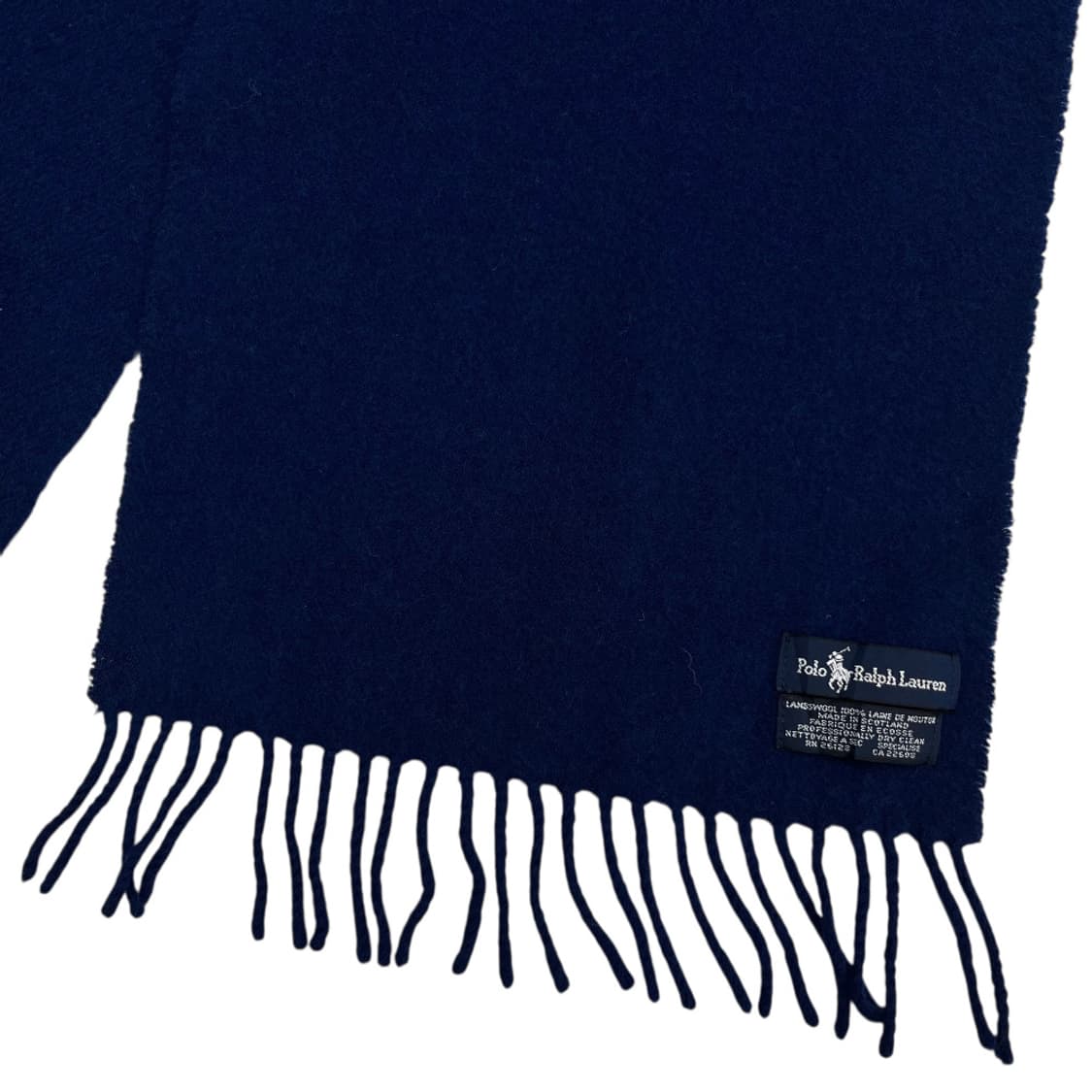 폴로 랄프로렌 네이비포니 네이비 울 머플러 상품이미지5