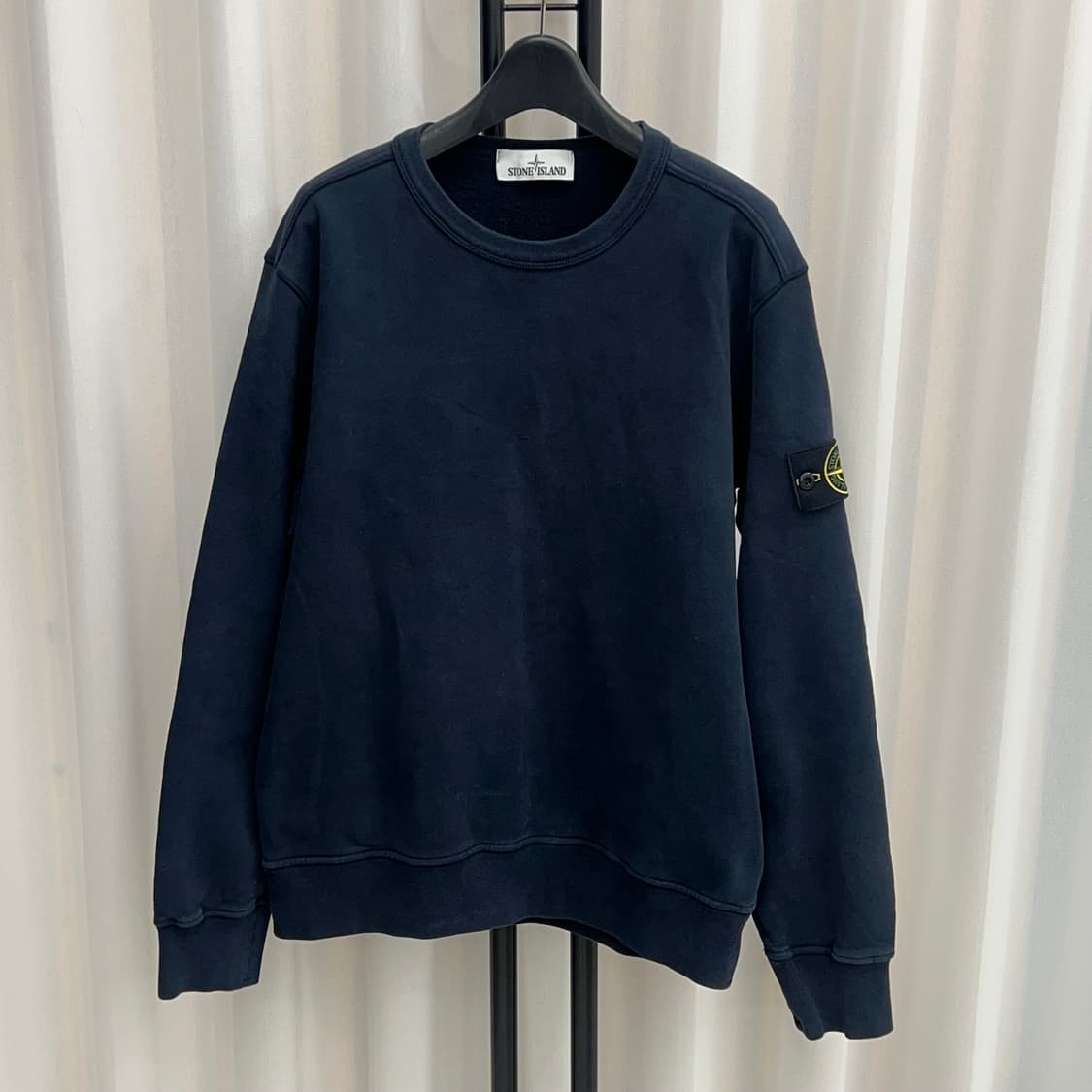 스톤아일랜드 맨투맨 네이비 (M) 상품이미지1