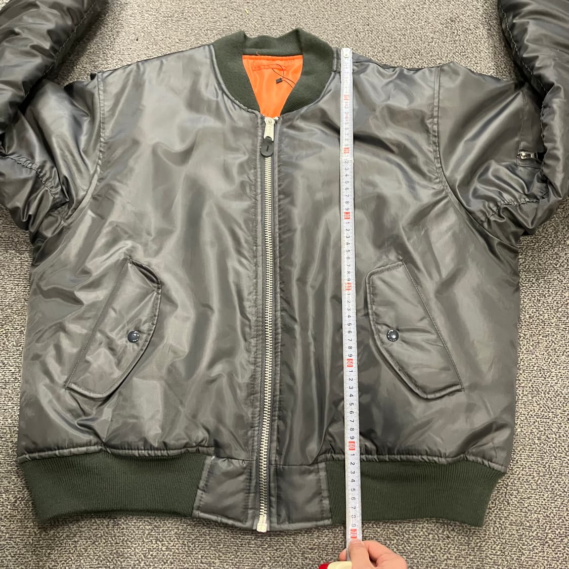 180 로스코 양면 항공점퍼 ma1 상품이미지6