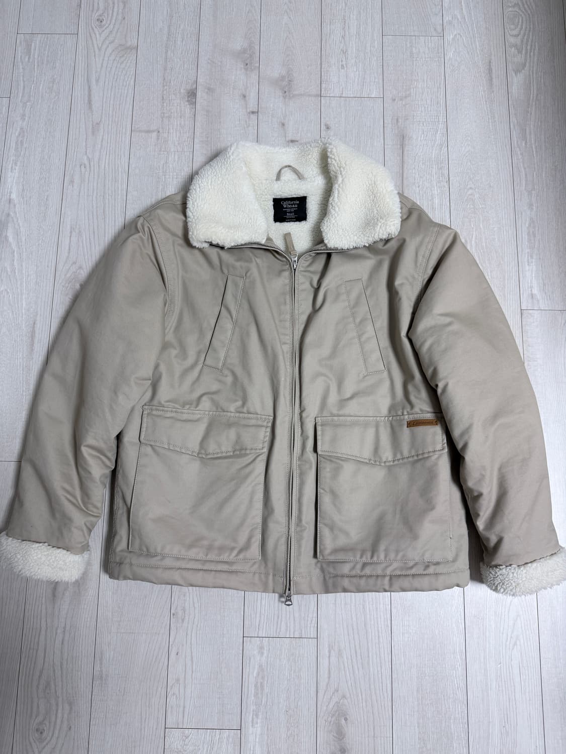 (S)후아유 덤블 무스탕 자켓 상품이미지1