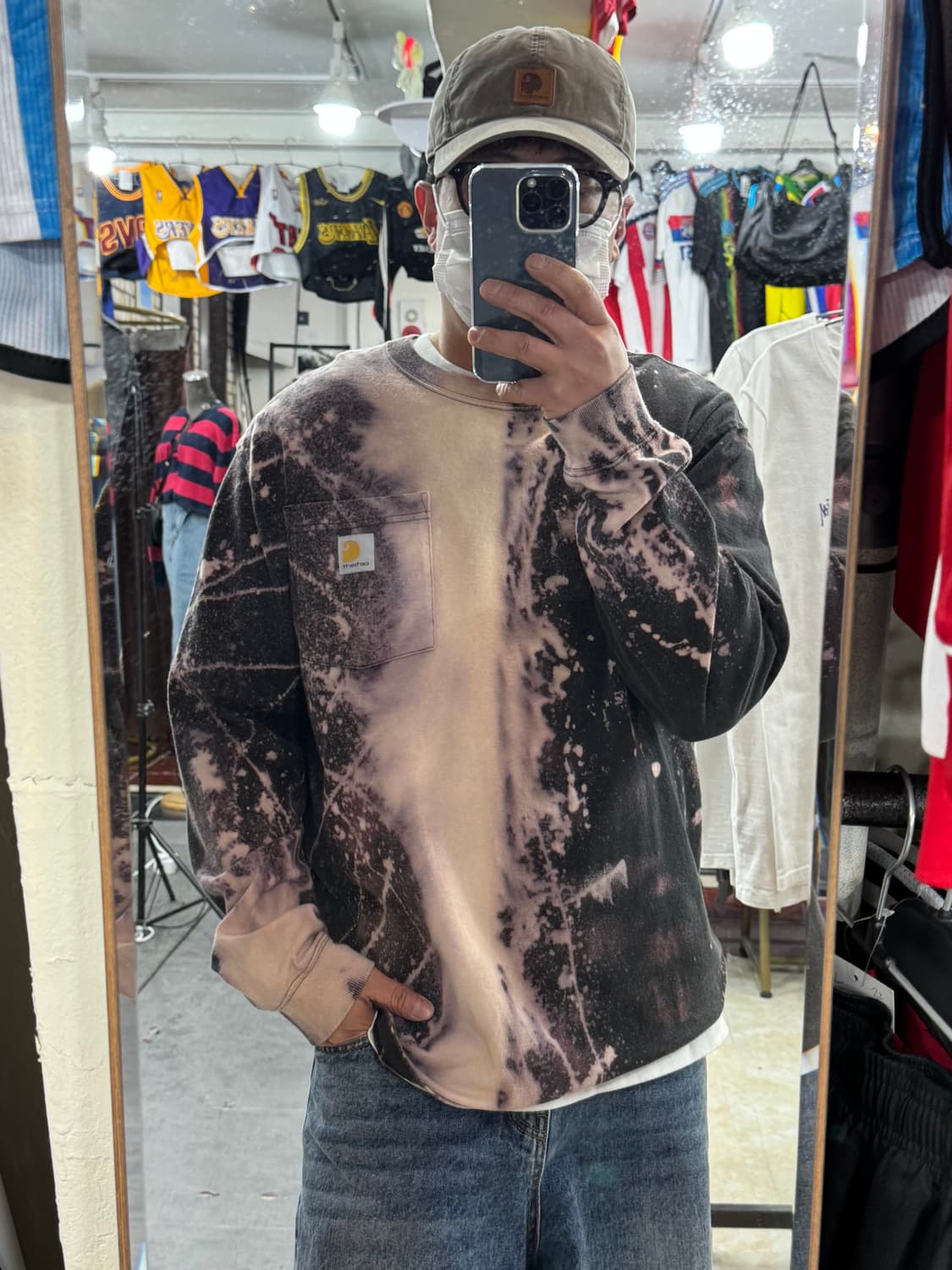 칼하트 타이다잉 슬리브 상품이미지8