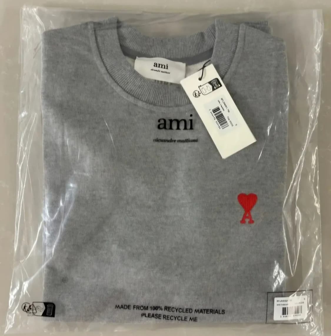 초특가 무료배송/정품) 아미 맨투맨 스몰로고 / 상품이미지5