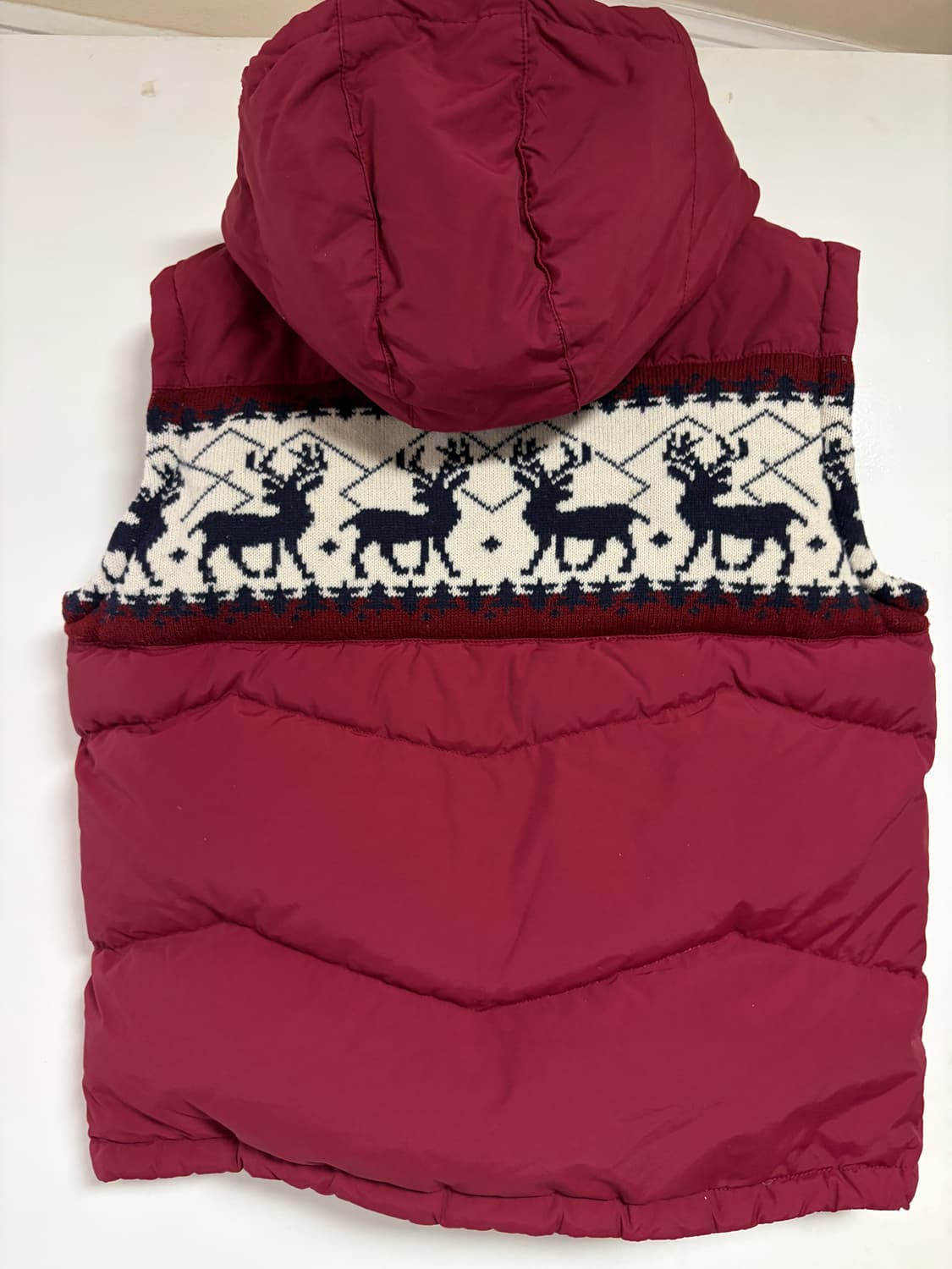 JEEP 노르딕 패턴 패딩조끼 상품이미지2