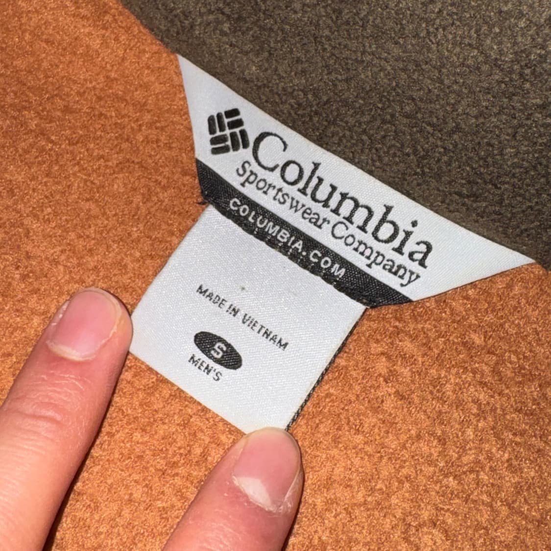 컬럼비아 오렌지 플리스 후리스  상품이미지4