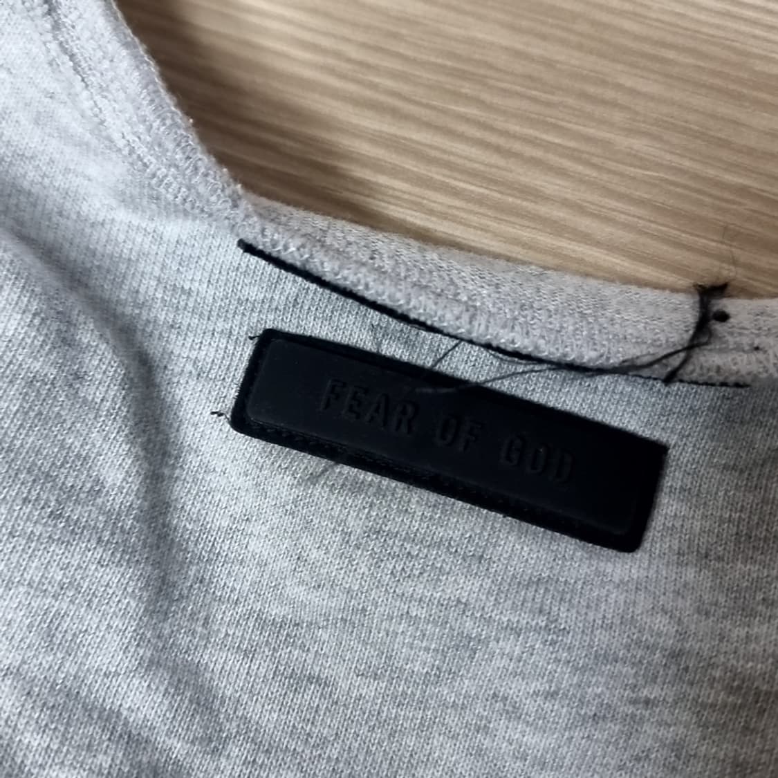 에센셜 ESSENTIALS 그레이 반팔 티셔츠(free) 상품이미지6