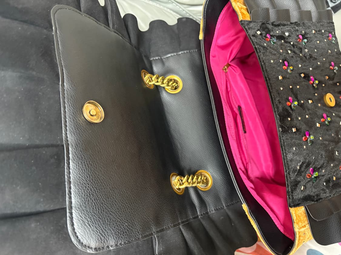 Betsey Johnson 레오파드 체인 숄더백 (새상품) 상품이미지5