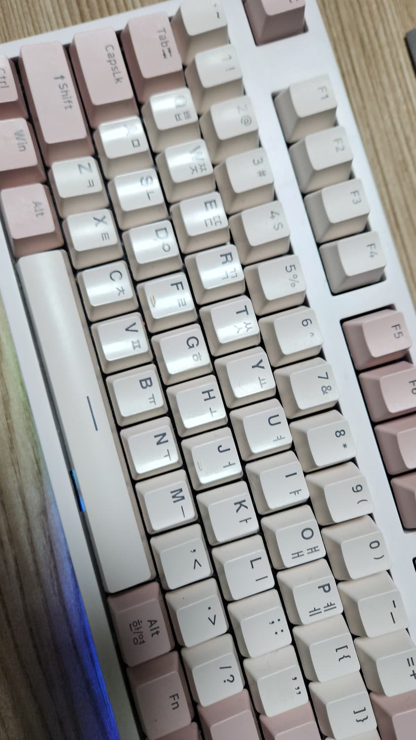 #앱코 게이밍 기어 브랜드 콕스 COX CK104  이중사출 키보드 급처 상품이미지5