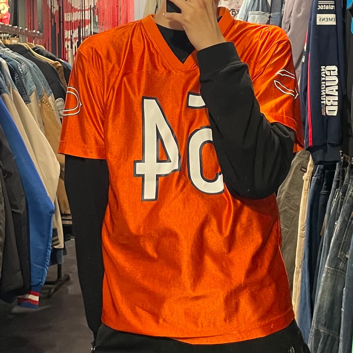 [IM] NFL URLACHER 오렌지 No.54 반팔져지 상품이미지3