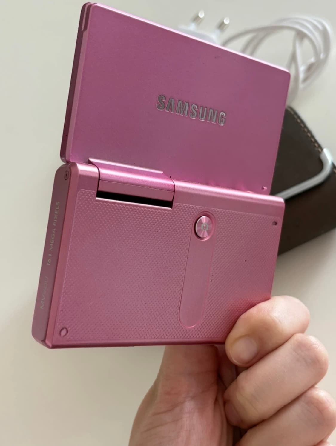 삼성 미러팝 MV800 핑크 디카 - 한효주디카 상품이미지5