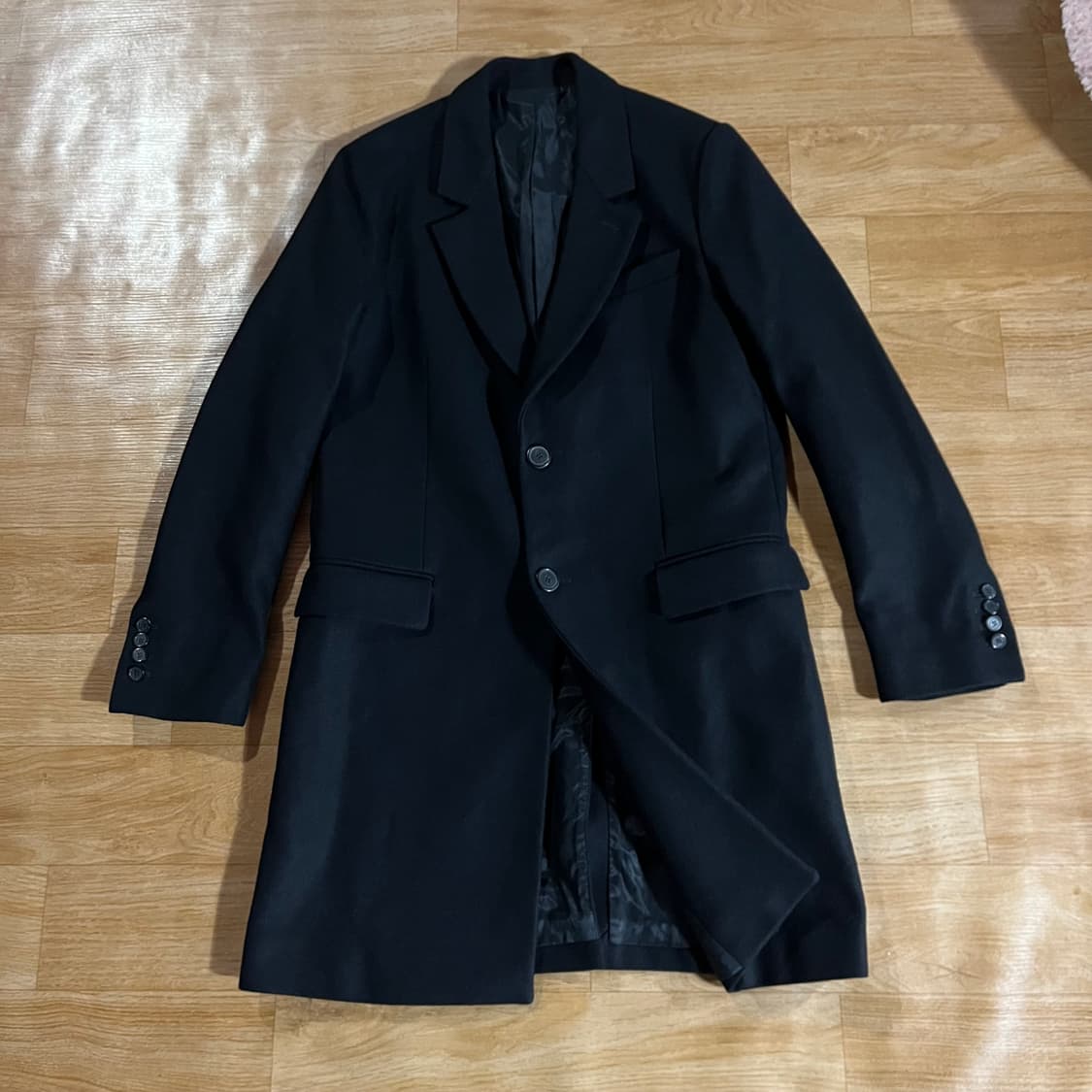 [95] 아미 블랙 싱글코트 상품이미지1